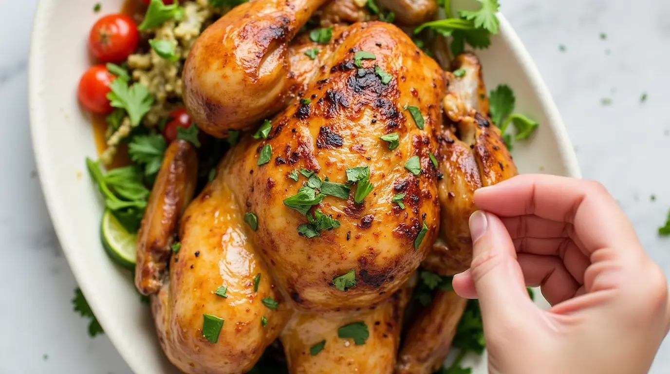 Rotisserie chicken meal prep with shredded chicken, roasted vegetables, and healthy sides in meal prep containers