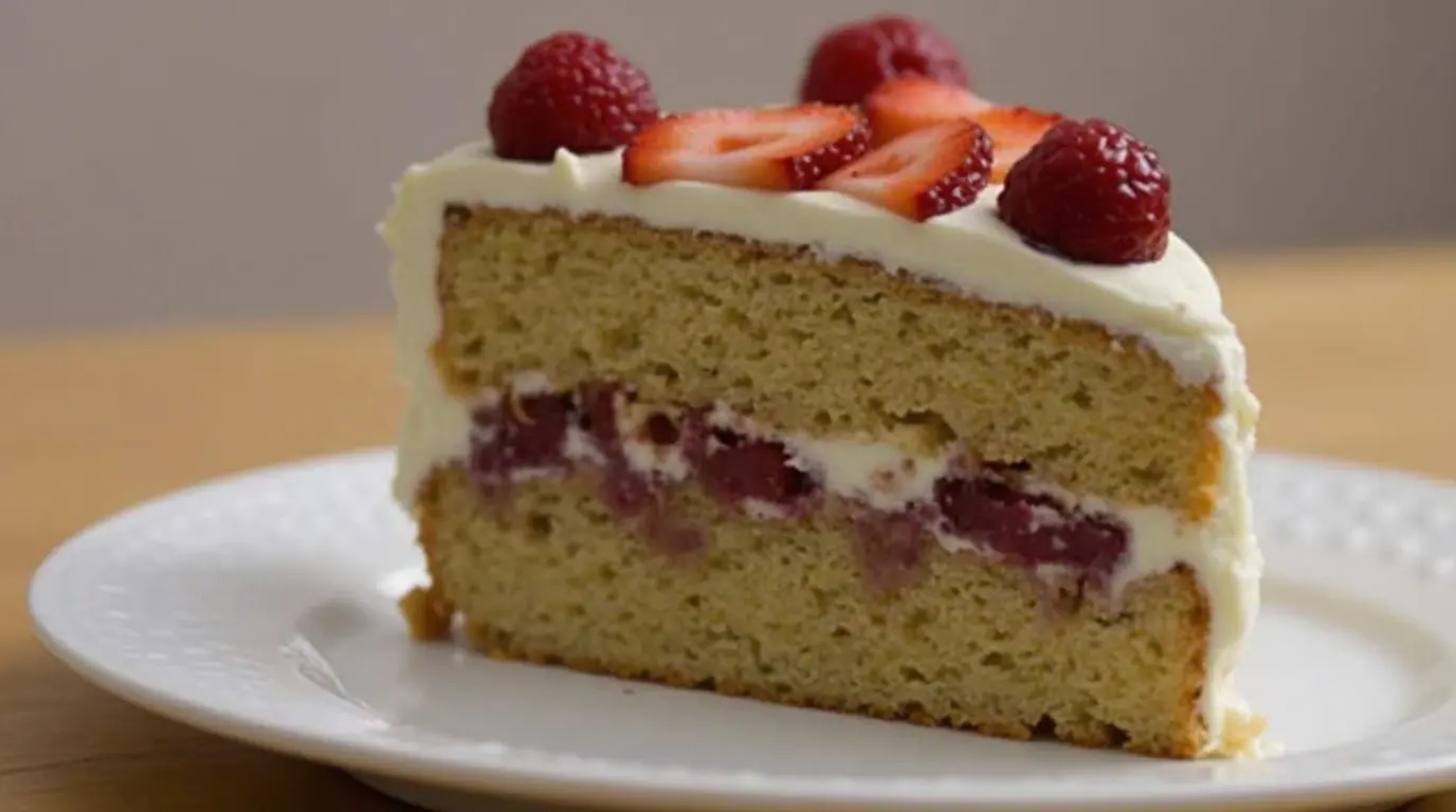 A beautifully decorated cake inspired by Gordon Ramsay’s recipes, featuring a smooth buttercream finish, fresh berries, and elegant chocolate drizzle.