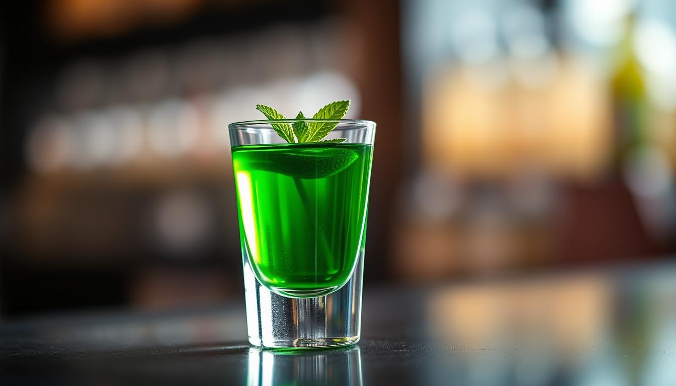 green tea shot recipe
