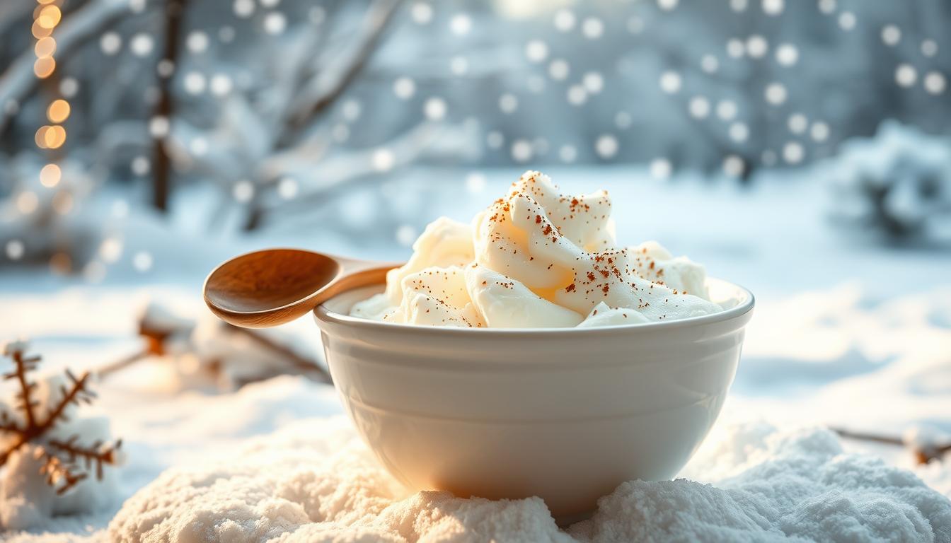 snow cream recipe