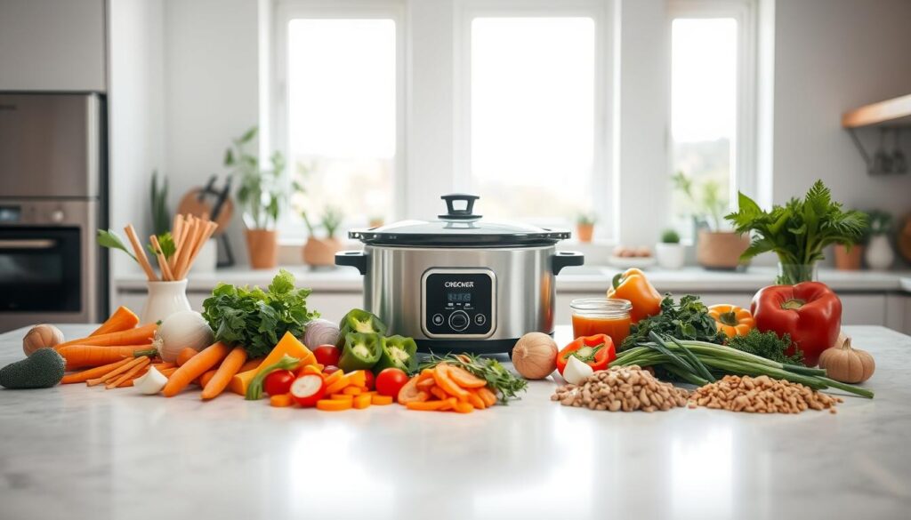 Healthy Slow Cooker Meal Preparation