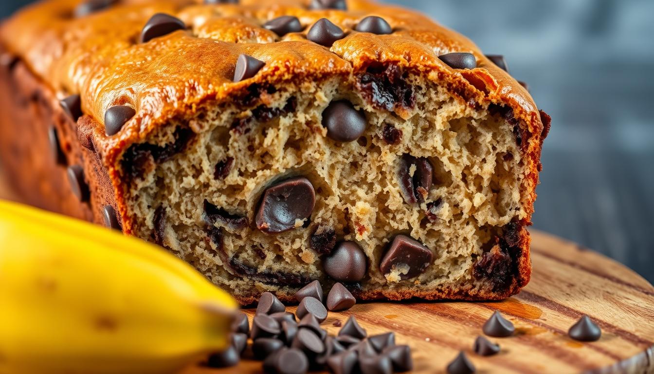 chocolate chip banana bread recipe
